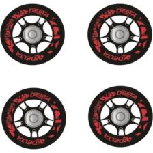 Delta 64 mm Silikonlu Rulmanlı 4 Adet Paten Tekerleği Seti