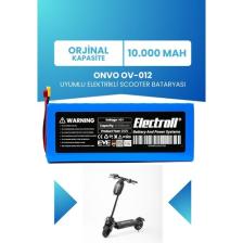 Electroll Onvo Ov-012 Batarya (ORJİNAL KAPASİTE) 10.000mah Pil 48v Elektrikli Scooter Bataryası Değişimi