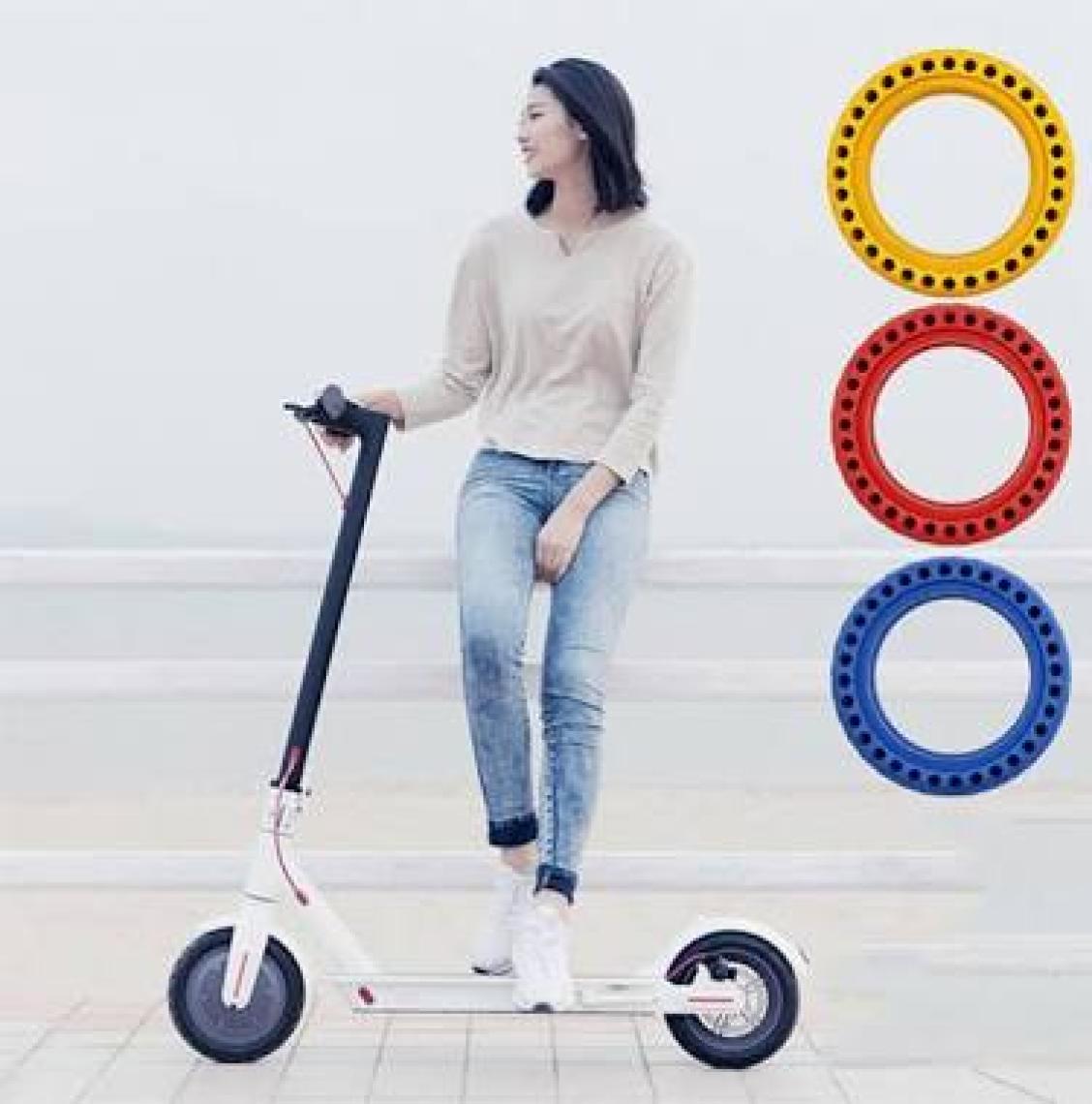 Ally Xiaomi Mijia M365 Elektrikli Scooter Dış Lastik 8.5 Inch Teker Havasız Şok Emme Patlamaya Dayanıklı AL-32759