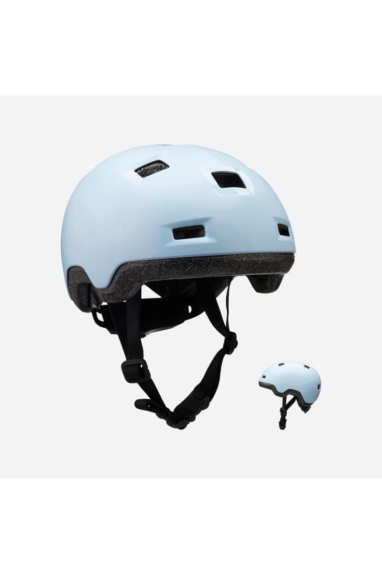 Decathlon Mavi Çocuk Kaskı - Paten / Kaykay / Scooter - Pastel Mavi - B100