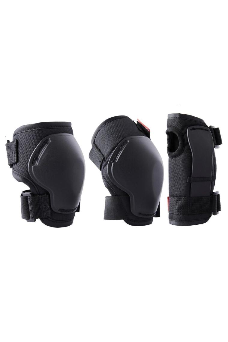 Çocuk Paten / Kaykay / Scooter Destek Seti - Siyah - 100