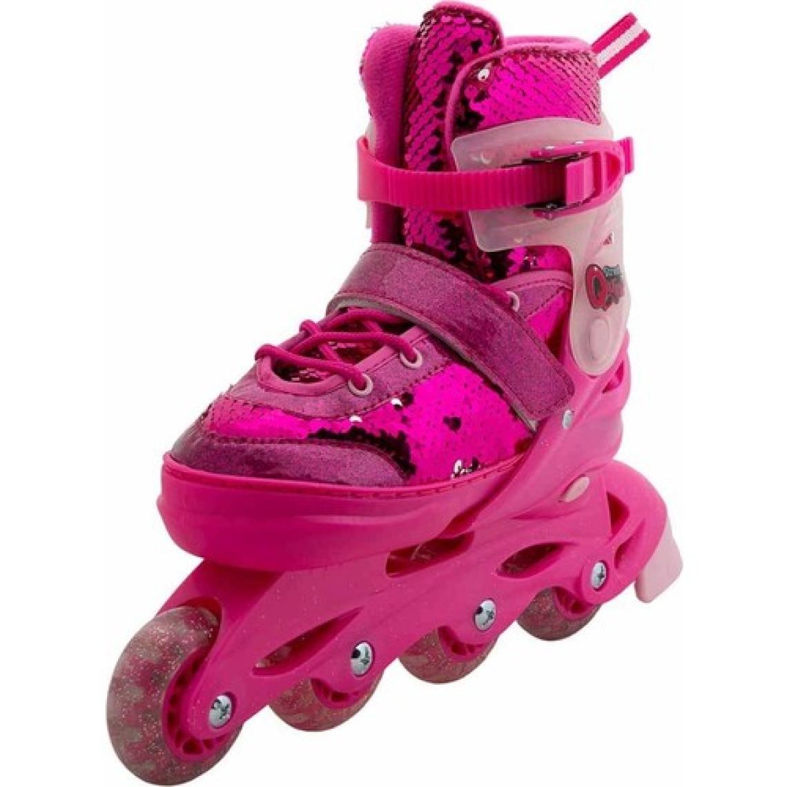 Rising Sports Inline 4 Teker Paten Pembe Payetli