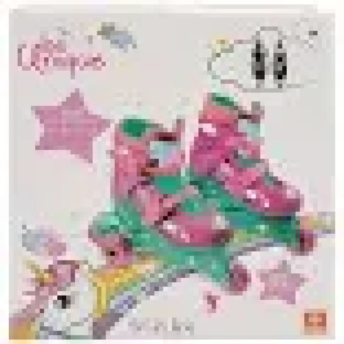 Mondo Sports Unicorn Desenli Inline 3 Tekerlekli Paten