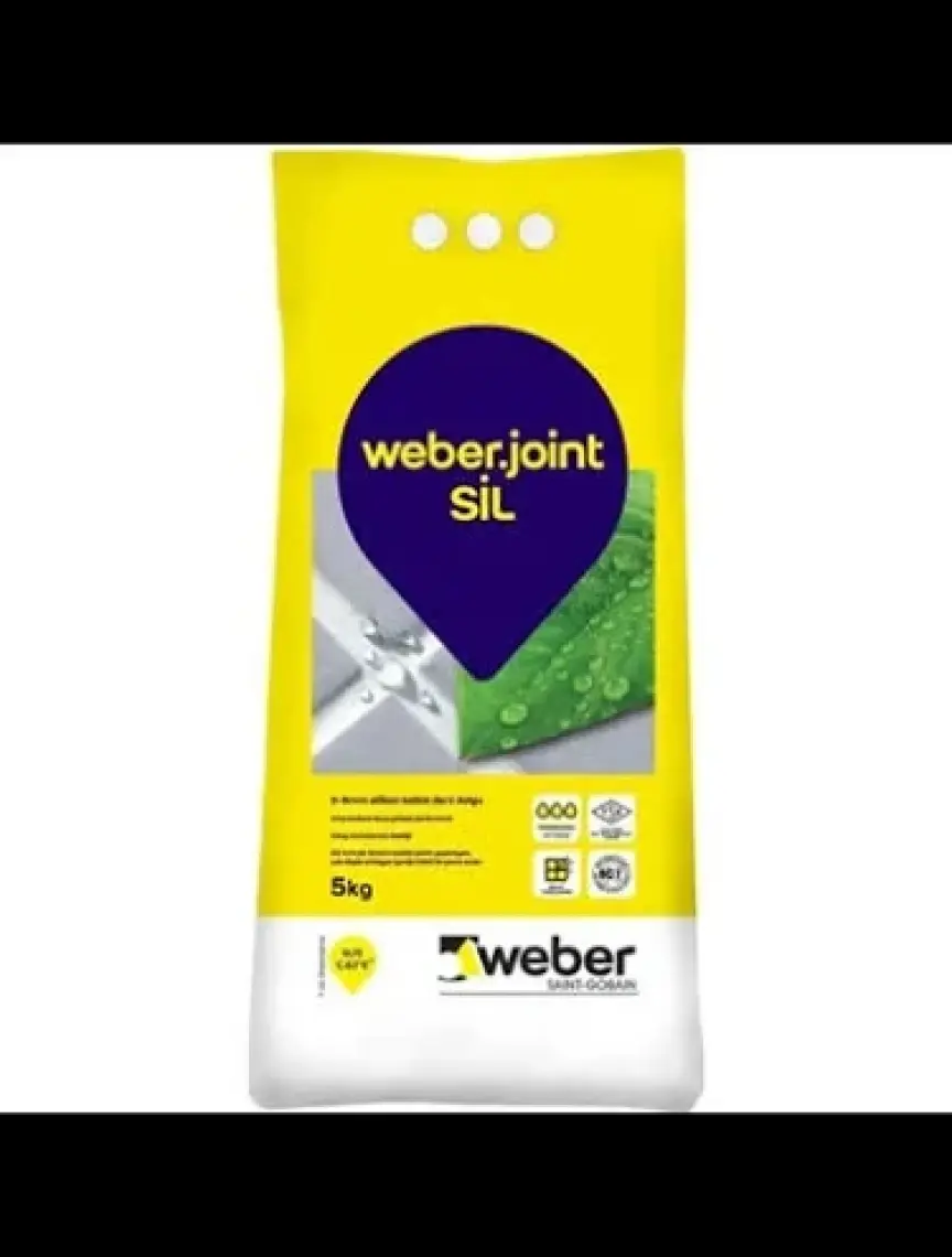 Weber Silikonlu Derz Dolgusu 5 Kg Beyaz