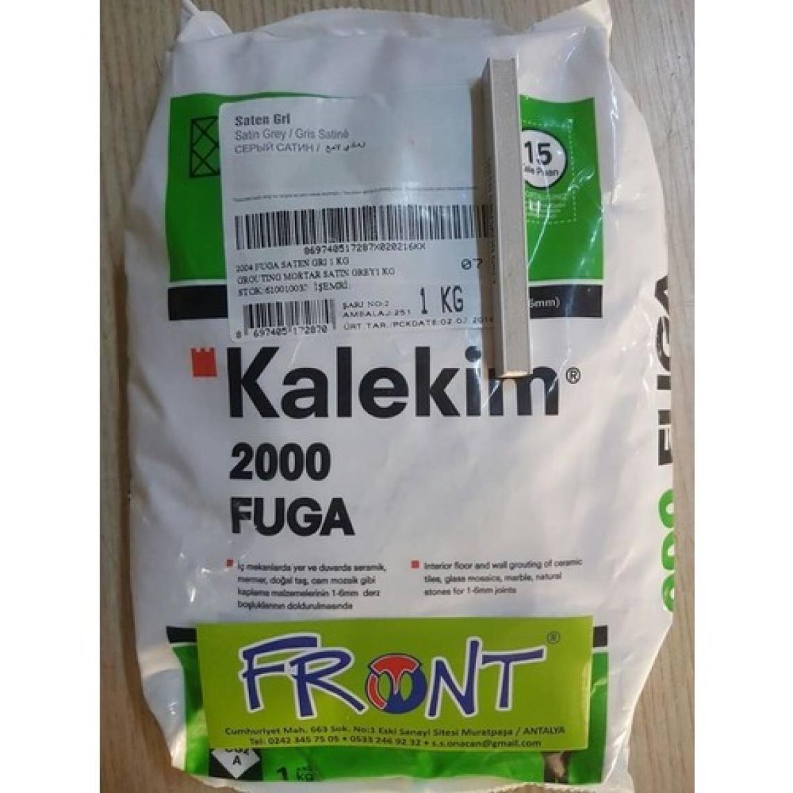 Kalekim 2002 Fuga Derz Dolgu 1 kg Gri