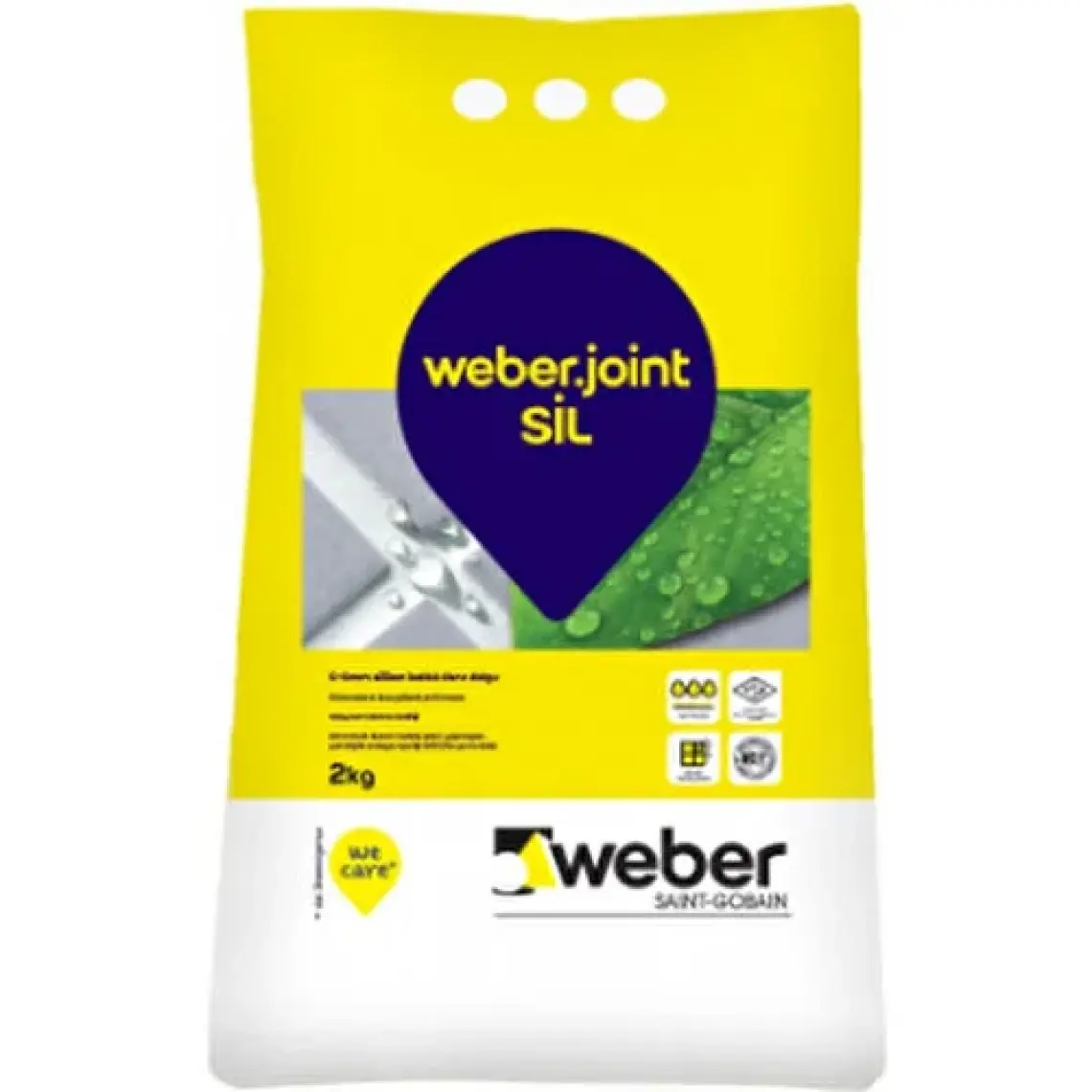 Weber Silikonlu Derz Dolgusu 2 Kg Gri