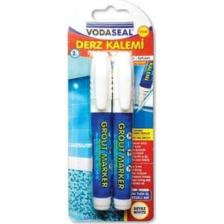Vodaseal Fayans Derz Kalemi Yedek Uçlu Beyaz 2 li Set
