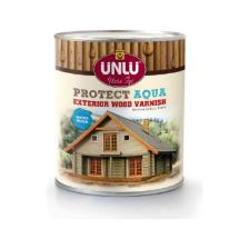 ÜNLÜ BOYA Ünlü Protect Aqua Su Bazlı Dış Cephe Vernik 1l