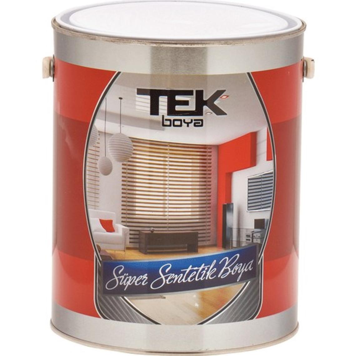 Tek Süper Sentetik Yağlı Boya Beyaz 0,75 LT