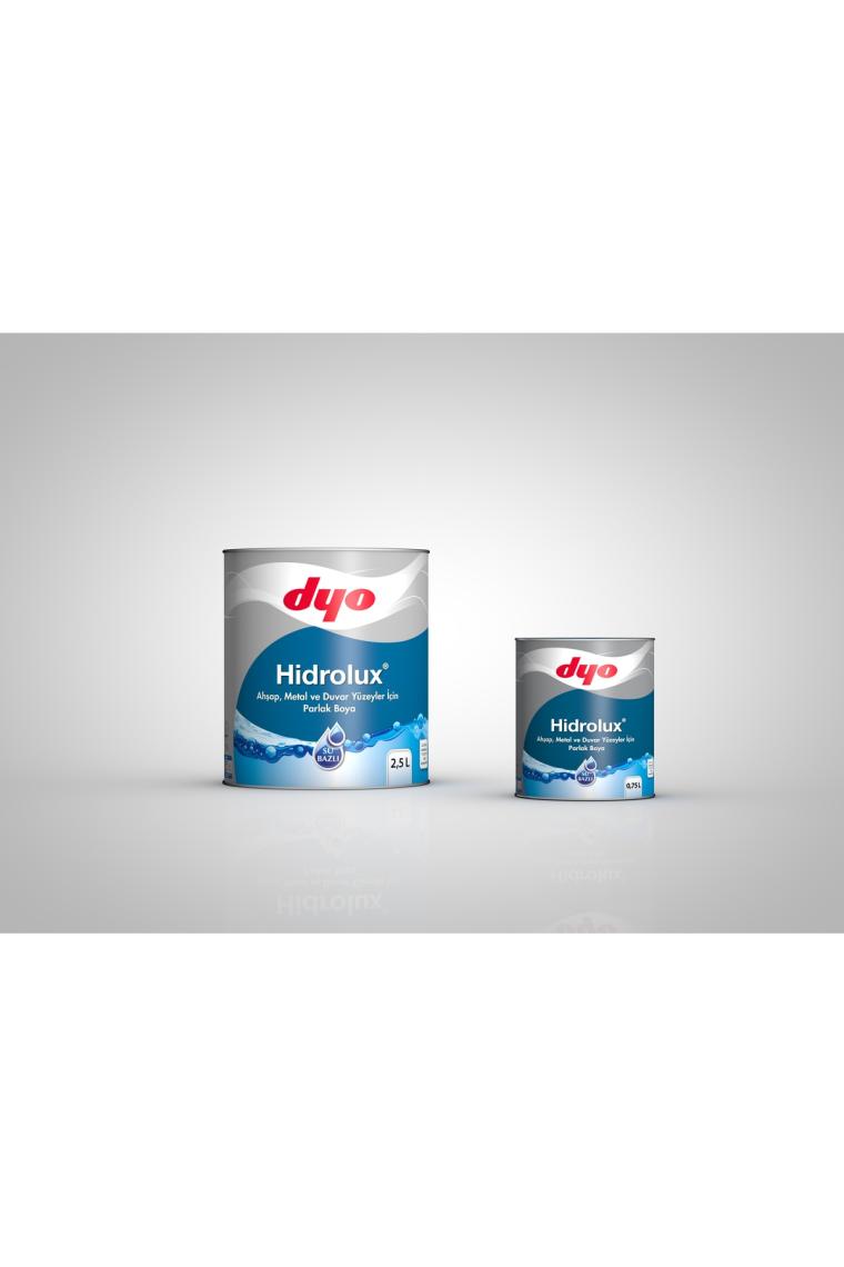 Dyo Hidrolüx 0,75 Litre Beyaz Su Bazlı Ahşap Metal Boyası