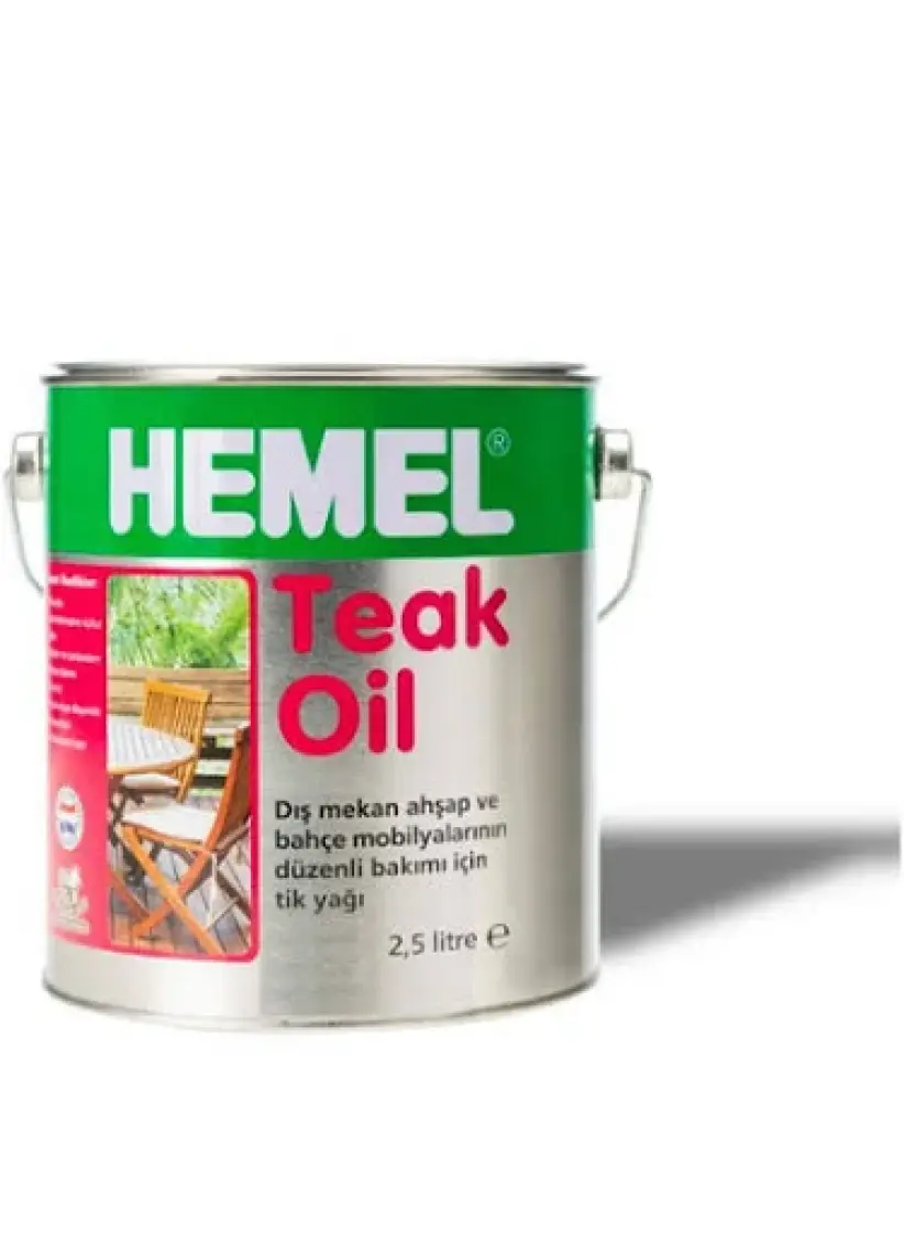 Hemel 10816 Teak Oil 2.5 Litre Tik Yağı