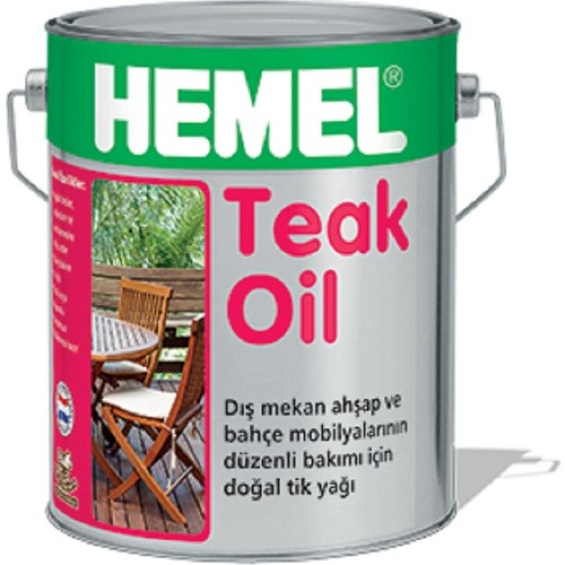 Hemel Teak Oıl Tik Yağı 5 Lt