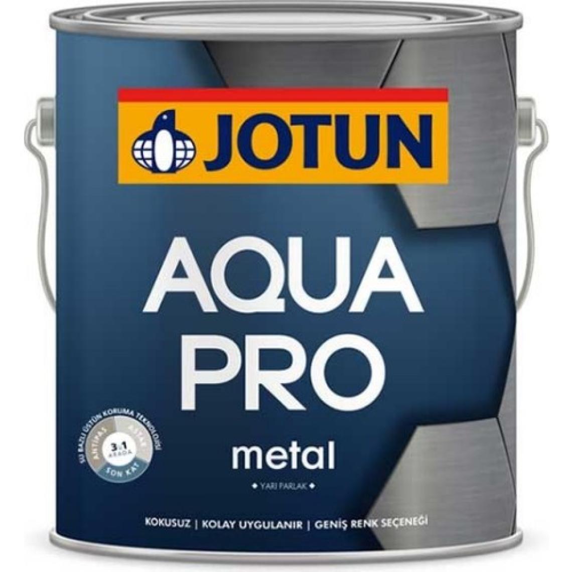 Jotun Aqua Pro Ral 7016 Anthrazitgrau Metal Boyası 0,9 Lt