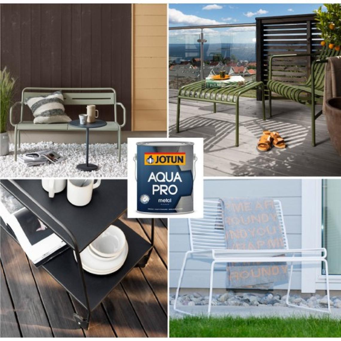 Jotun Aqua Pro Ral 7016 Anthrazitgrau Metal Boyası 0,9 Lt