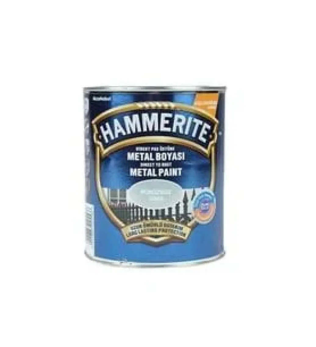Hammerite Pürüzsüz Boya 1 Kg Gri