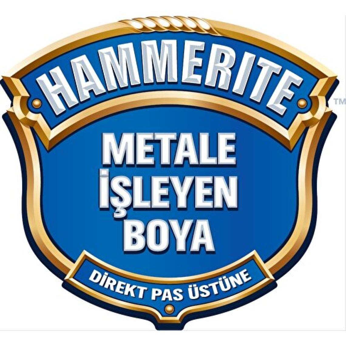 Marshall Hammerite Direkt Pas Üstü Pürüzsüz Metal Boya 2.5 Lt Gri