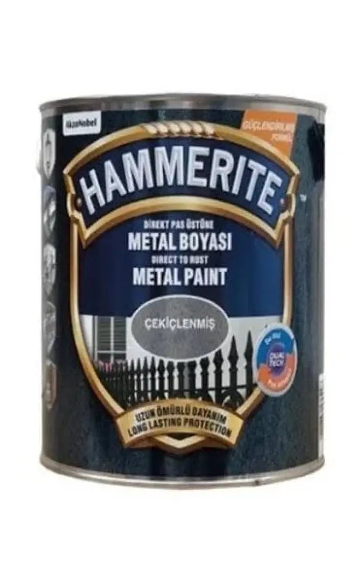 Hammerite Direkt Pas Üstüne Çekiçlenmiş Metal Boyası 2.5 Lt Açık Mavi