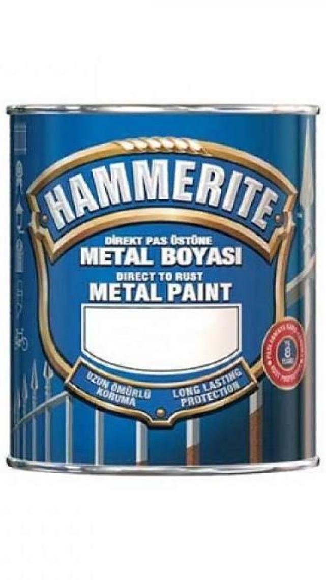 Hammerite Pürüzsüz Boya 1 Kg Mavi