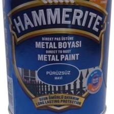Hammerite Pürüzsüz Boya 1 Kg Mavi