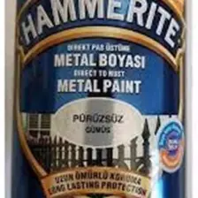 Hammerite Pürüzsüz Boya 3 Kg Gümüş