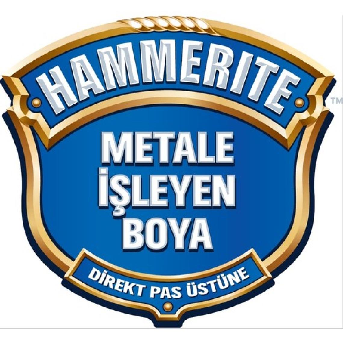 Hammerite Direkt Pas Üstüne Çekiçlenmiş Metal Boyası 2.5 Lt Altın