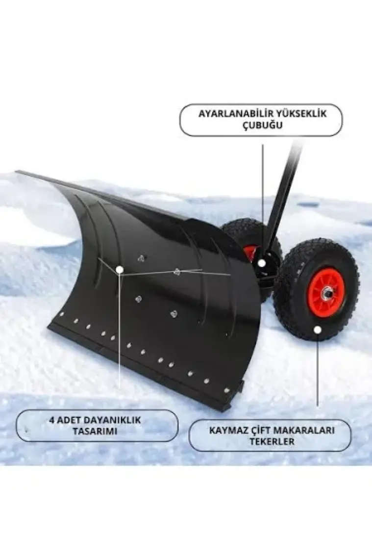 Garden Pro Gardenpro SP-005 Tekerlekli Kar ve Gübre Sıyırıcı