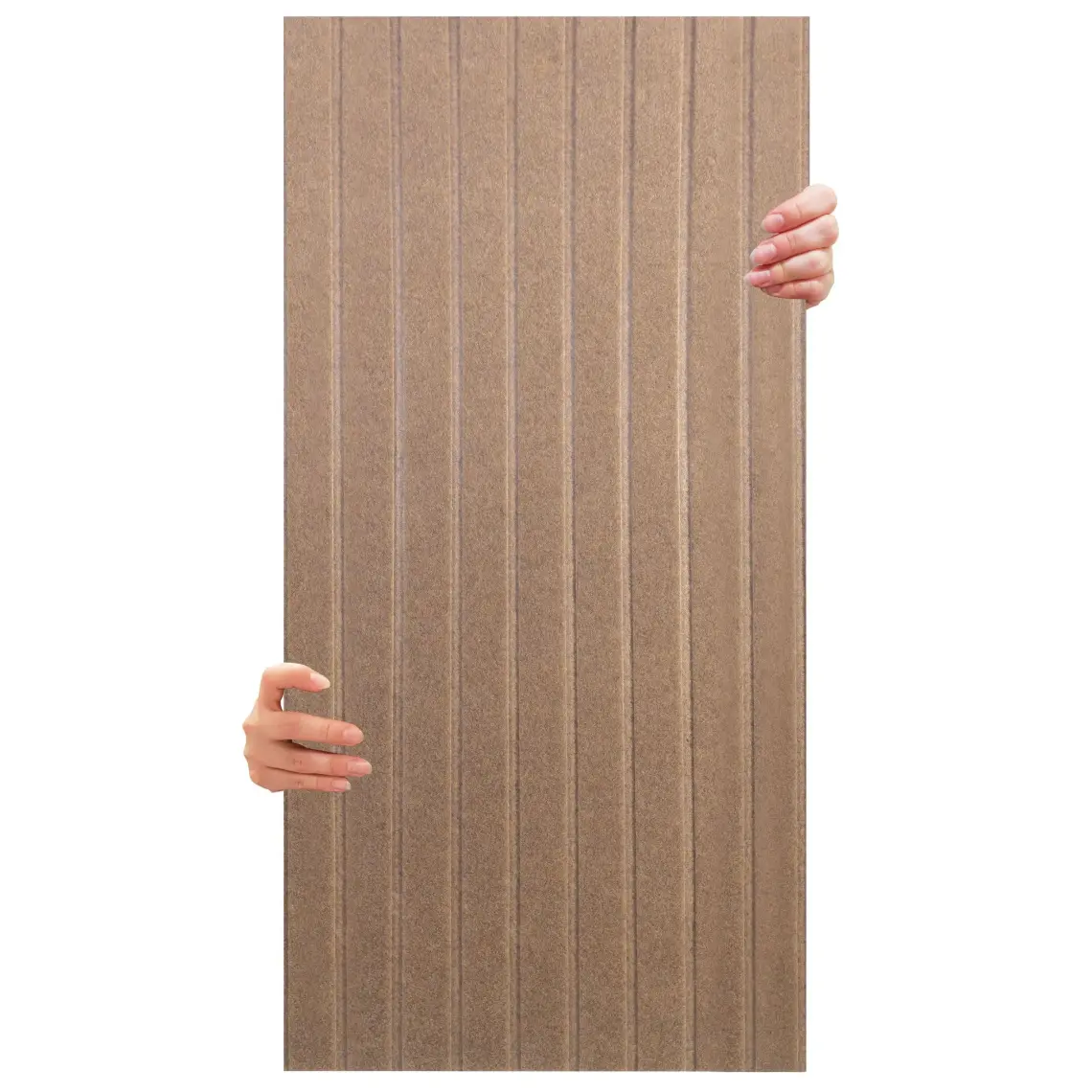 Tink Akustik ve Dekoratif Lambiri Desenli Keçe Panel 45X90 cm / 2 Adet / 0,81 M²