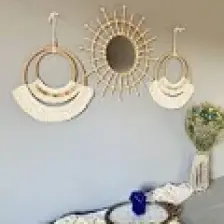 Kattuna Wall Decoration Art Bohem Makrome Duvar Dekorasyon Ürünü 3’lü Set