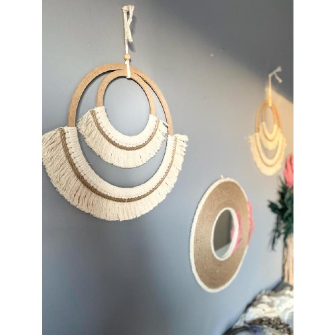 Kattuna Wall Decoration Art Bohem Makrome Duvar Dekorasyon Ürünü 3’lü Set