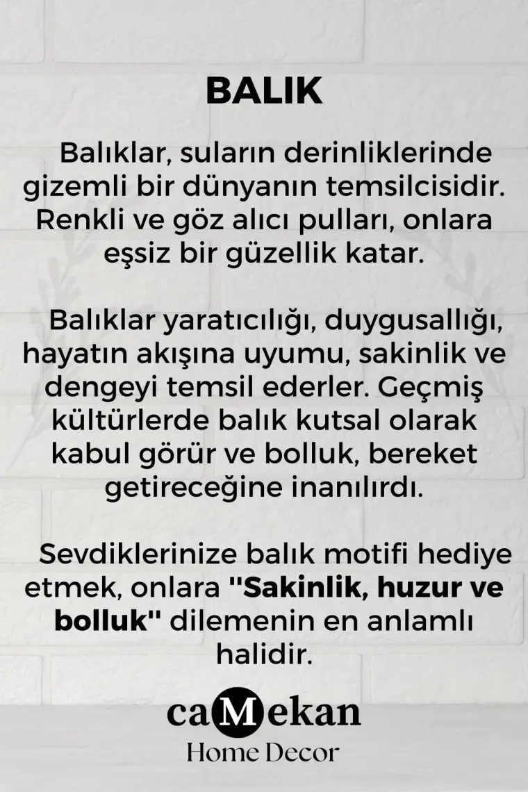 Camekan Balık Nazar Boncuklu Seramik Duvar Süsü Dekoratif Duvar Süsü Duvar Süsü Bahçe Süsü Kapı Süsü Hediyelik