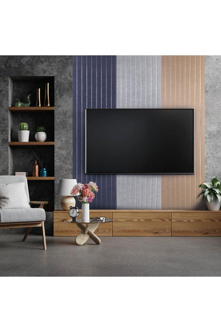 Tink Akustik ve Dekoratif Lambiri Desenli Keçe Panel 45X90 cm / 2 Adet / 0,81 M²