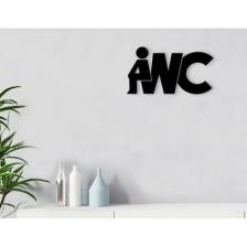 Lowenart Wc Tasarımlı Ahşap Duvar Yazısı