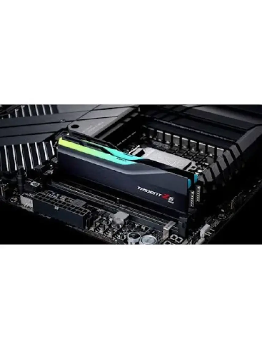 Gskıll Trident Z5 Rgb Siyah DDR5-8000MHZ CL40 48GB (2X24GB) Dual (40-48-48-128) 1,45V