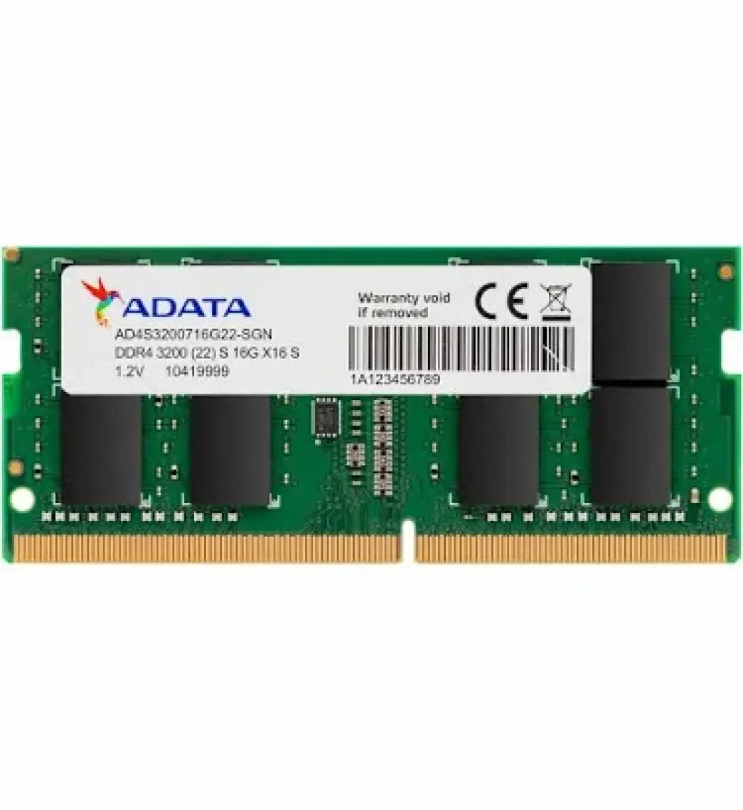 Adata Premier 8GB 3200 MHz DDR4 CL22 Notebook Ram - AD4S32008G22-SGN