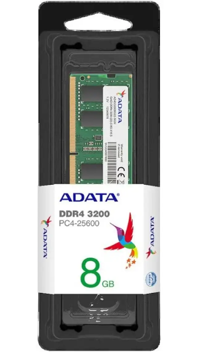 Adata Premier 8GB 3200 MHz DDR4 CL22 Notebook Ram - AD4S32008G22-SGN