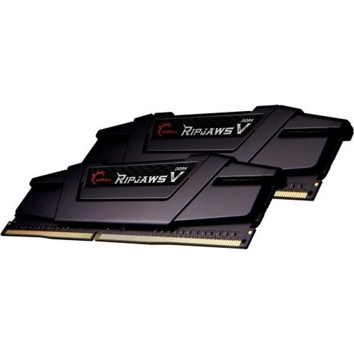 G.Skill RipjawsV Siyah DDR4-4000Mhz CL18 32GB (2X16GB) DUAL (18-22-22-42) 1.40V (F4-4000C18D-32GVK)