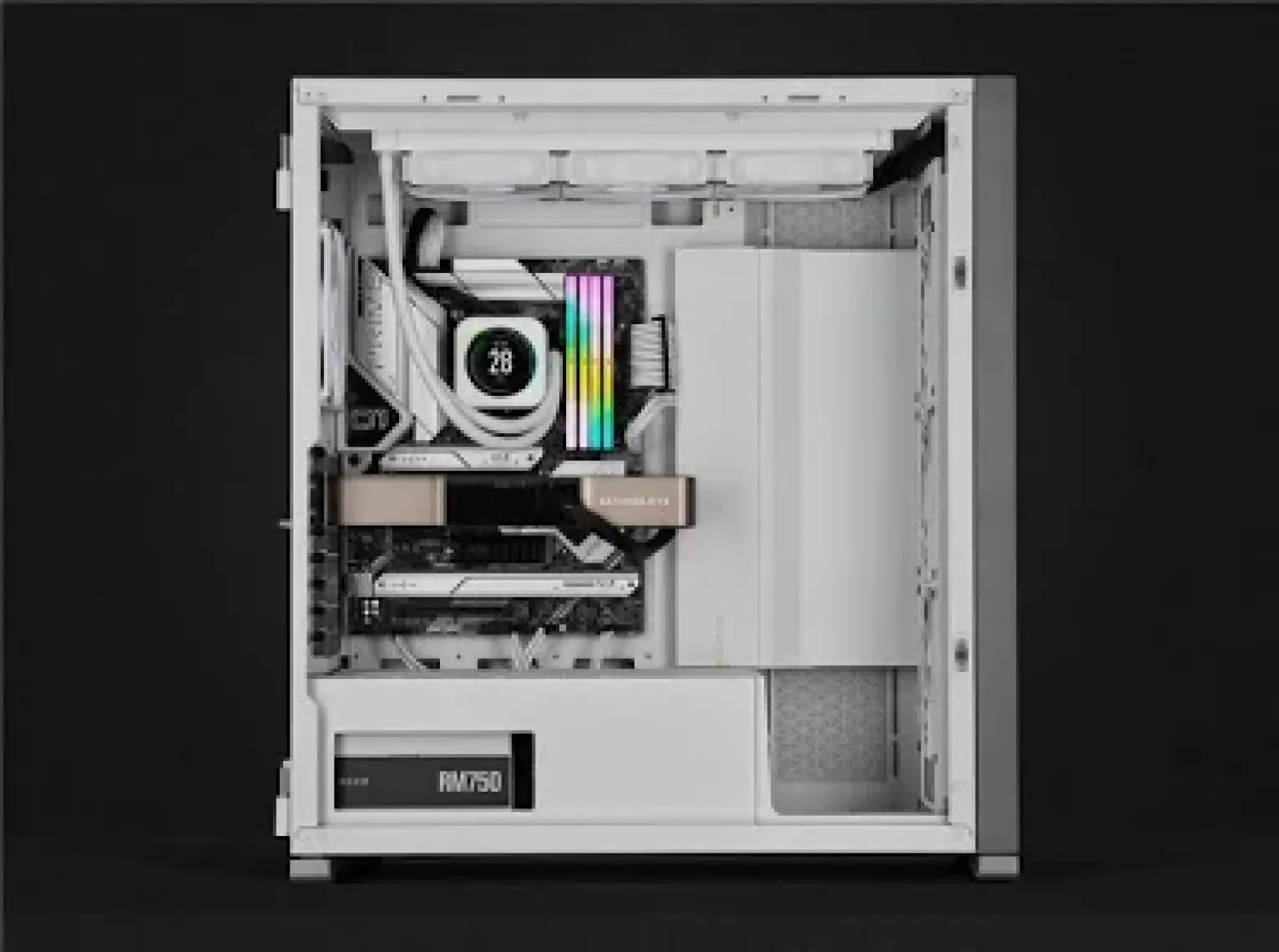 Corsaır Vengeance Rgb 32GB (2X16GB) 6000MHZ Ddr5 C30 1,40V Expo & Xmp Ram (CMH32GX5M2B6000Z30W)