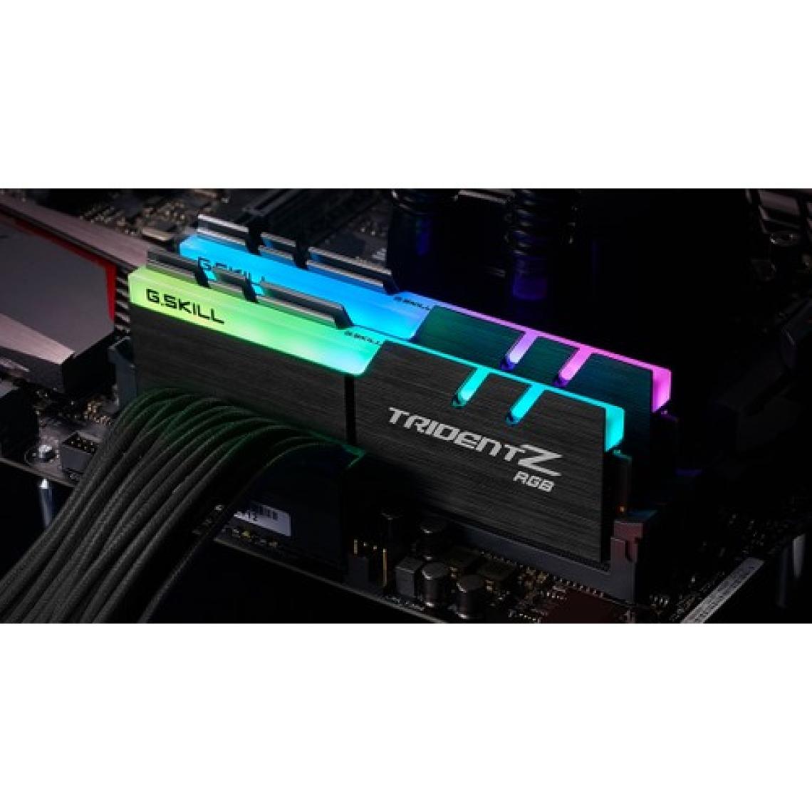 G.Skill Trident Z RGB 32 GB (2x16) 3600 MHz DDR4 CL18 F4-3600C18D-32GTZR Ram