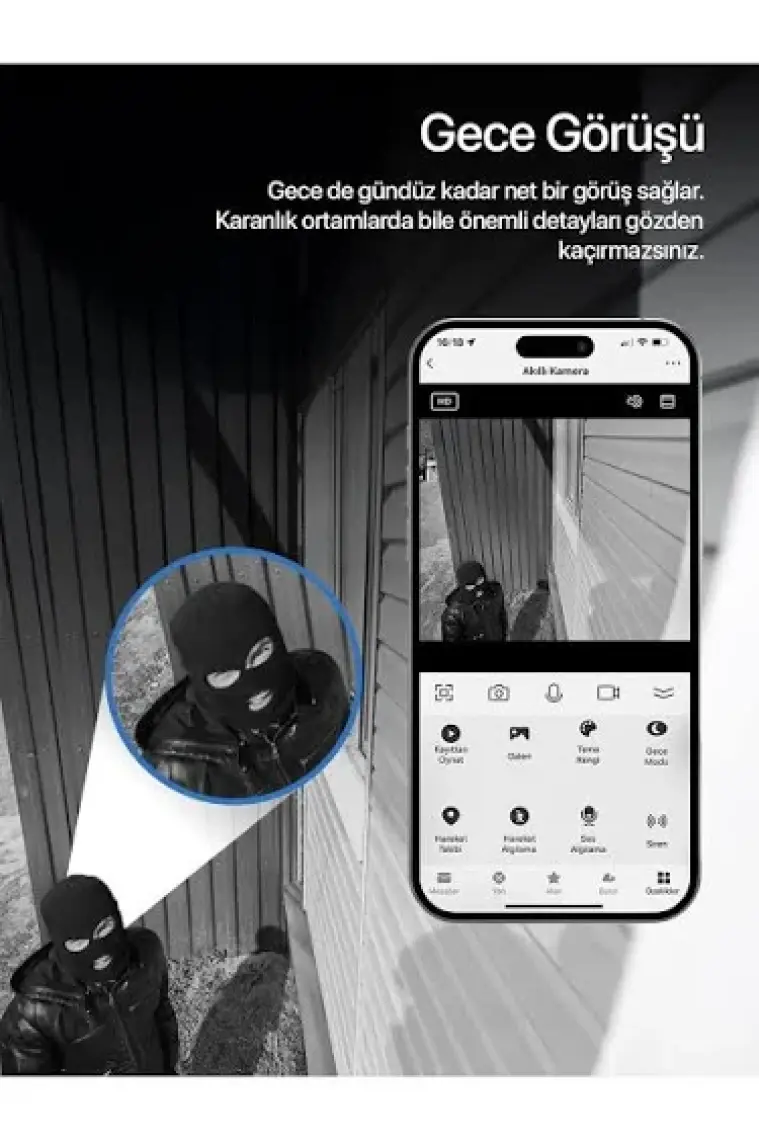 Xenon X7266 Fhd 3mp Gece G. Wı-Fı Guvenlık Kam.