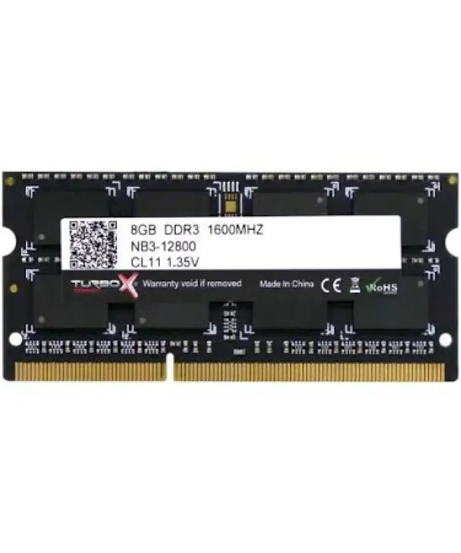 Turbox Evorion X 8GB DDR3 1600MHZ NB Ram