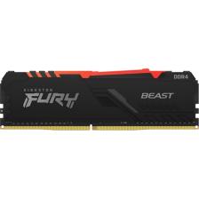 Kingston Fury Beast RGB 8GB KF432C16BBA/8 (1x8GB) DDR4 3200MHz CL16 Masaüstü PC Bellek