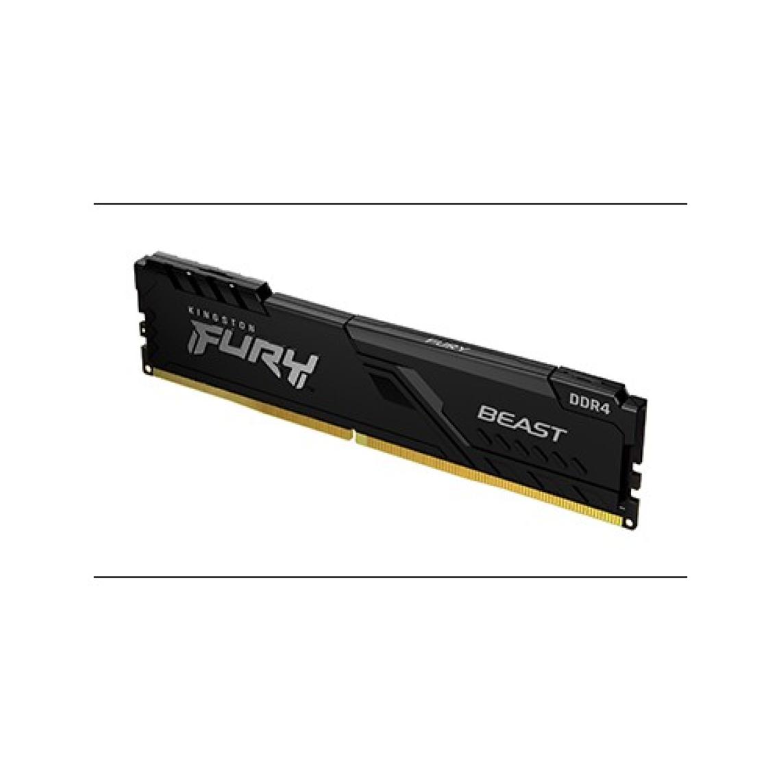 Kingston FURY Beast DIMM 8GB DDR4 3600MHz CL17 Performans Ram