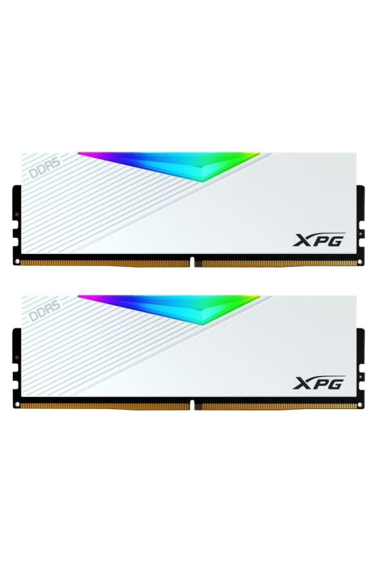 32GB (2x16GB) Lancer Beyaz DDR5 6400MHz CL32 1.40V RGB PC Ram