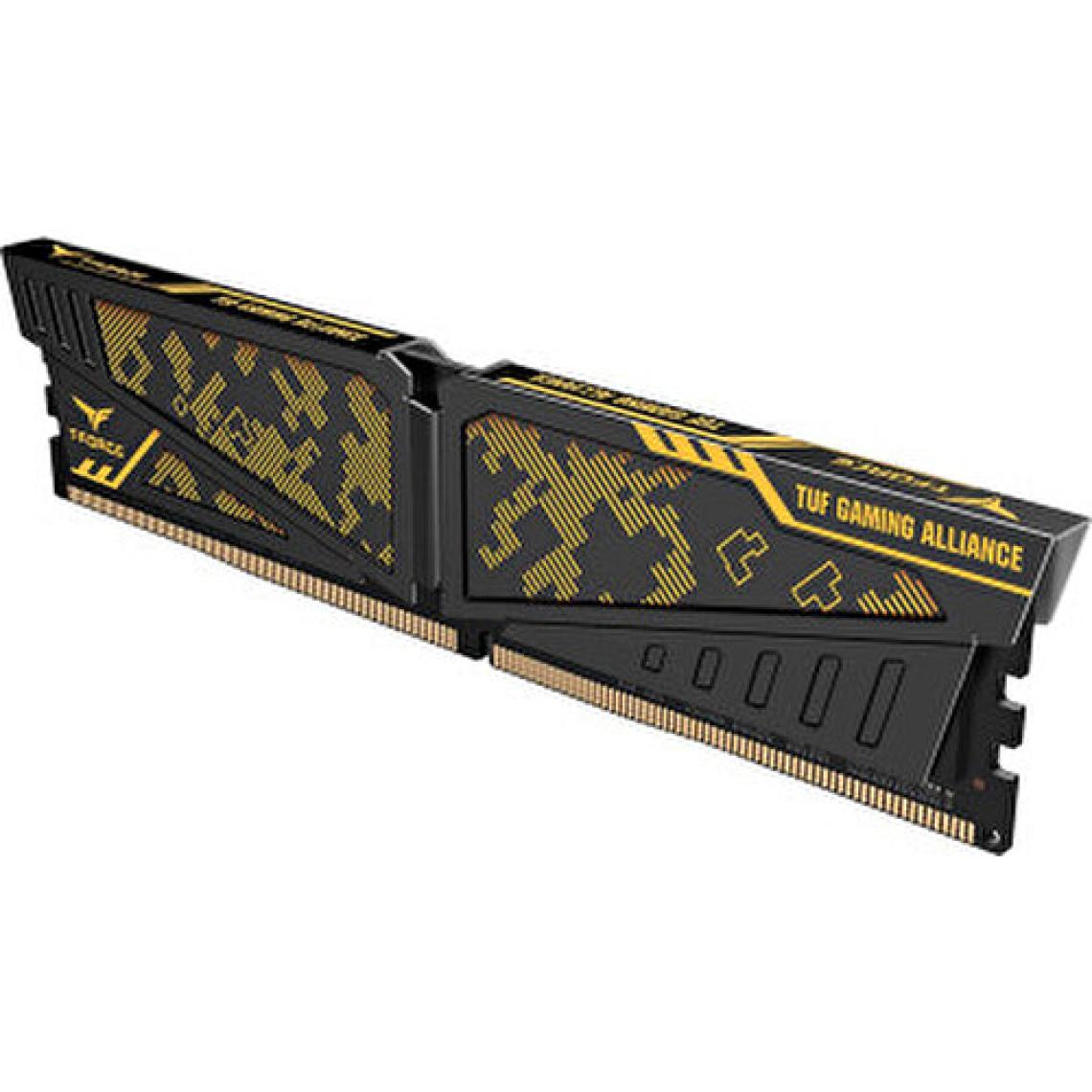 Team T-Force Vulcan Tuf Gaming Alliance 8gb (1X8GB) 3200MHZ CL16 Ddr4 Gaming Ram (TLTYD48G3200HC16F01)