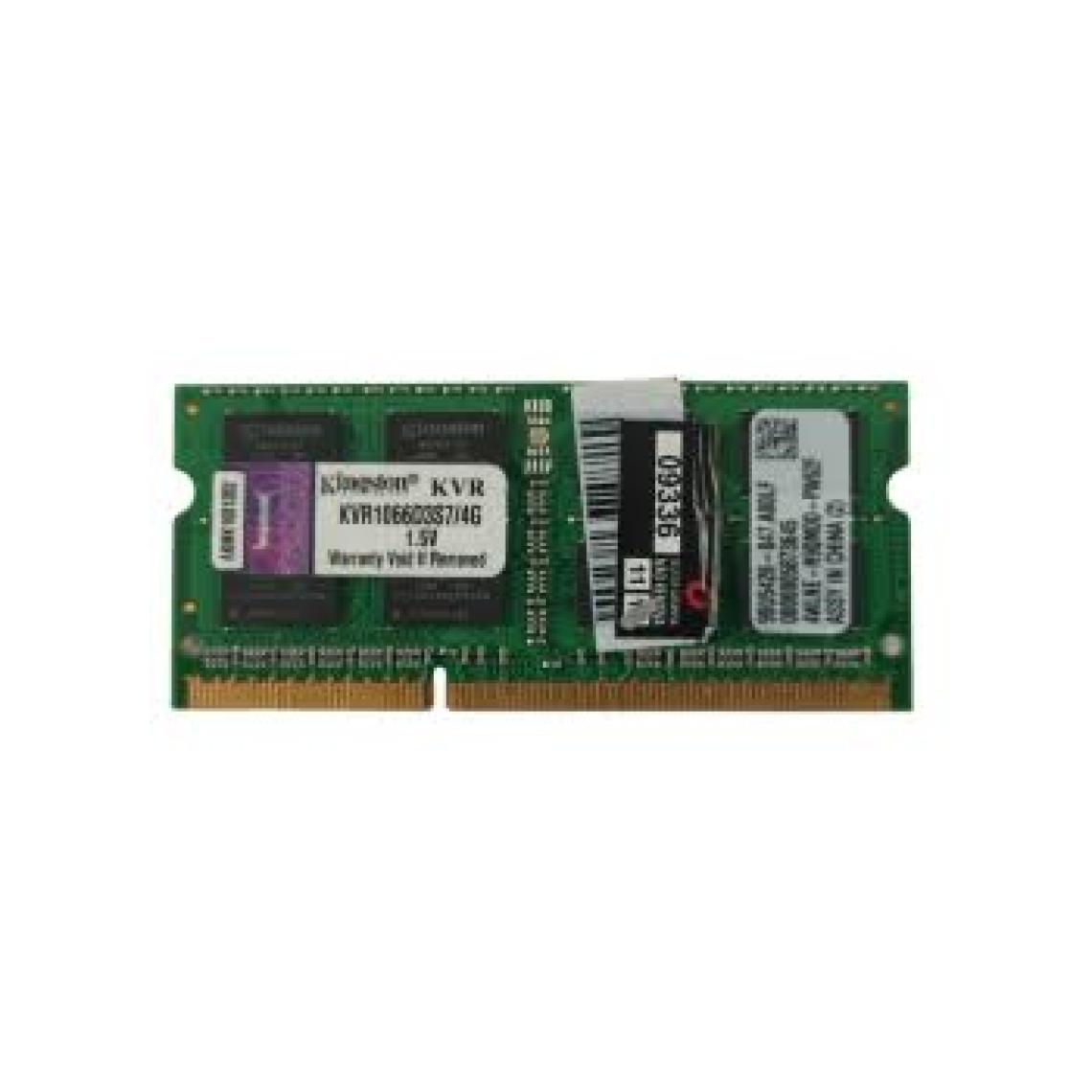 Kingston 4GB 1066MHz DDR3 Notebook Ram (KVR1066D3S7/4G)
