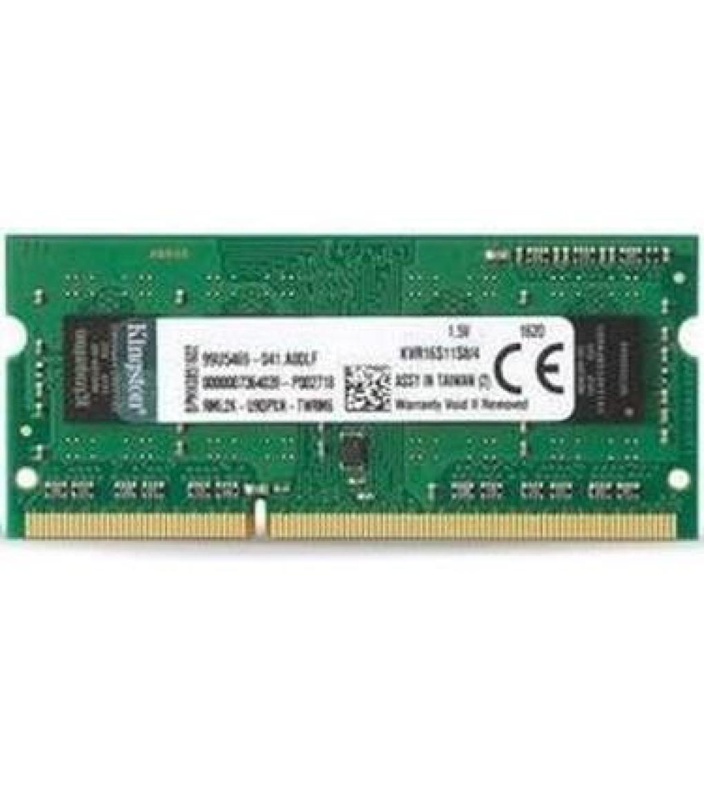 Kingston ValueRam 4GB 1600MHz DDR3 Notebook Ram (KVR16S11S8/4)