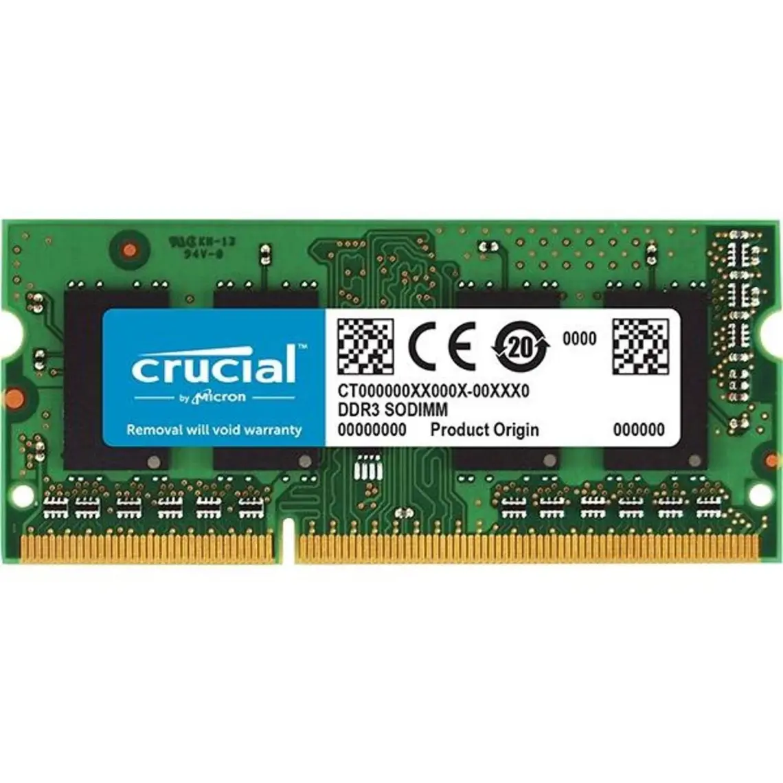 Crucial 8GB 1600MHz CT102464BF160B DDR3 Notebook Ram