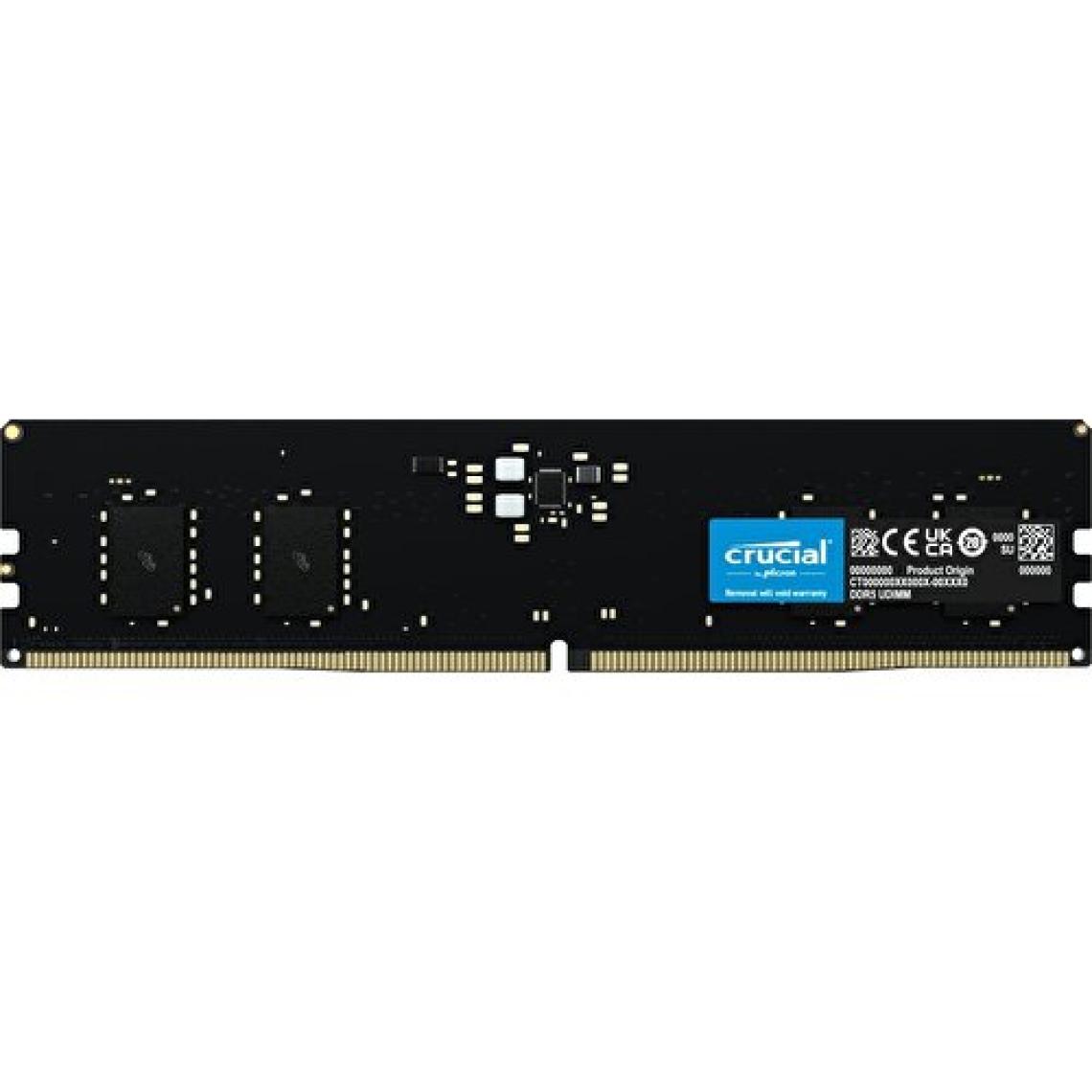 Crucial 8GB 4800MHz DDR5 CL40 Ram - CT8G48C40U