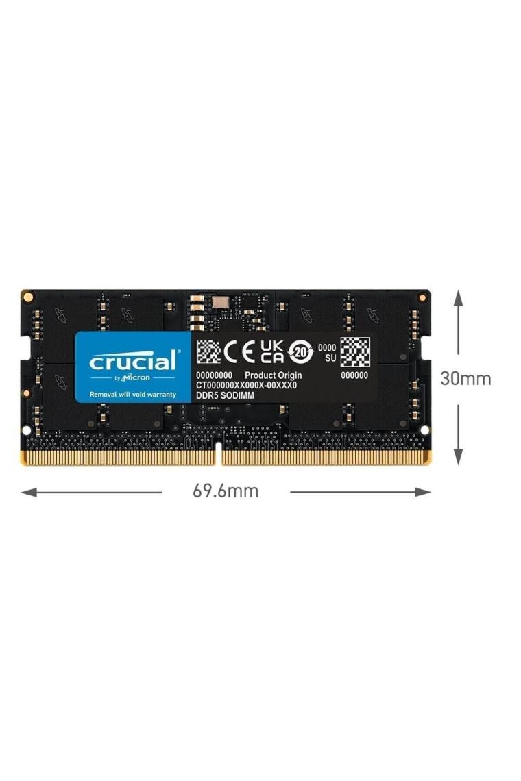 Crucial CB16GS4800 16GB Ddr5 4800 Sodımm Notebook Ram Bellek