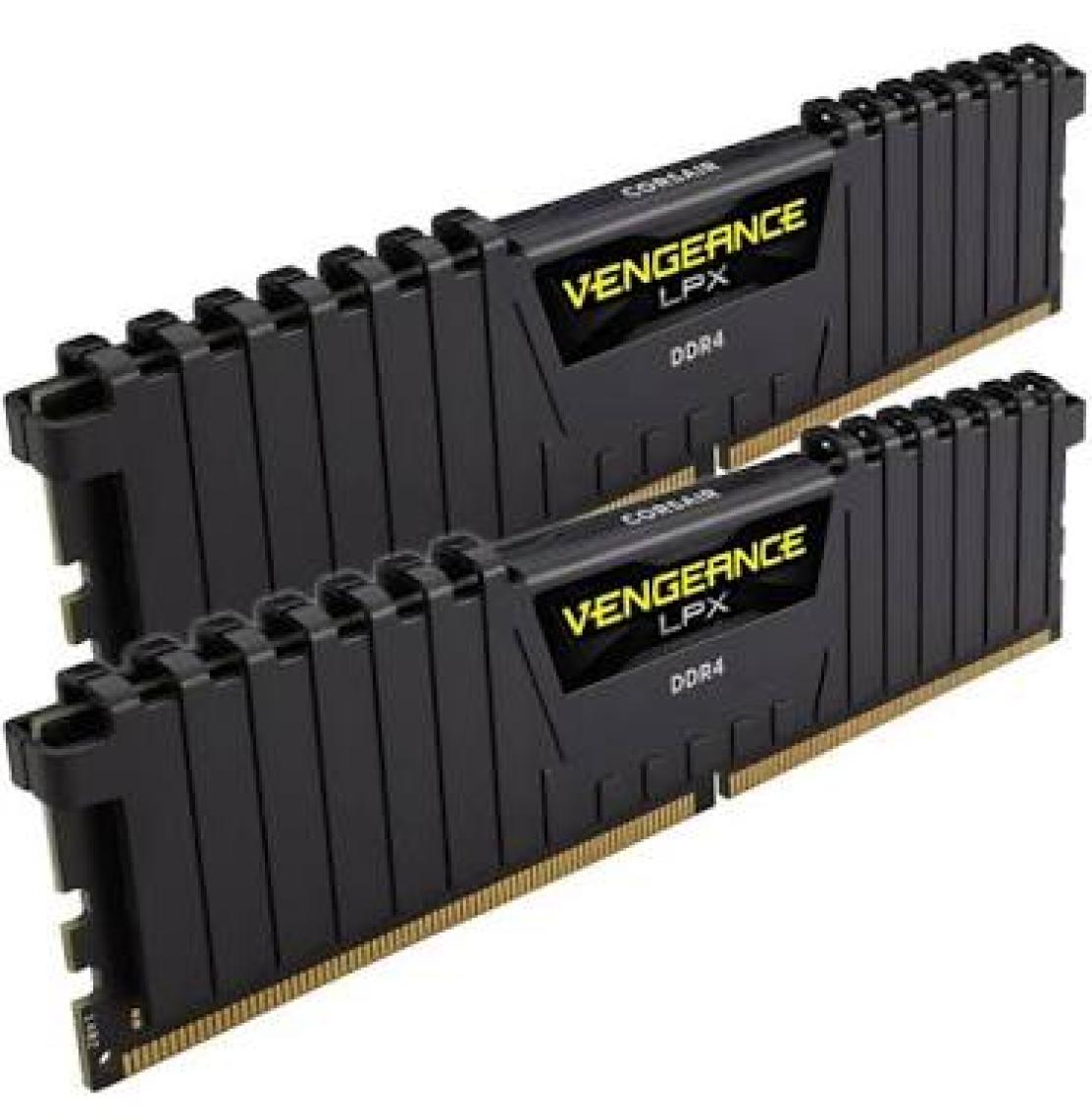 Corsair Vengeance LPX 16GB (2x 8GB) 3200 MHz DDR4 CL16 Dual Kit Ram - Siyah CMK16GX4M2E3200C16